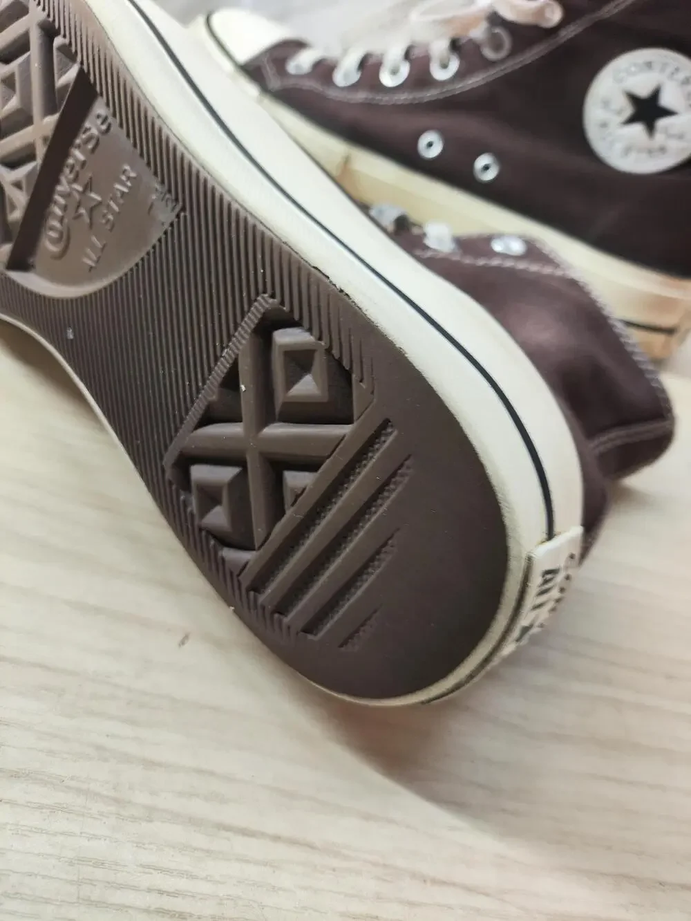 Converse Chuck 70 Shoes Mens Size 7.5 Brown Canvas High Top All Star 171209C